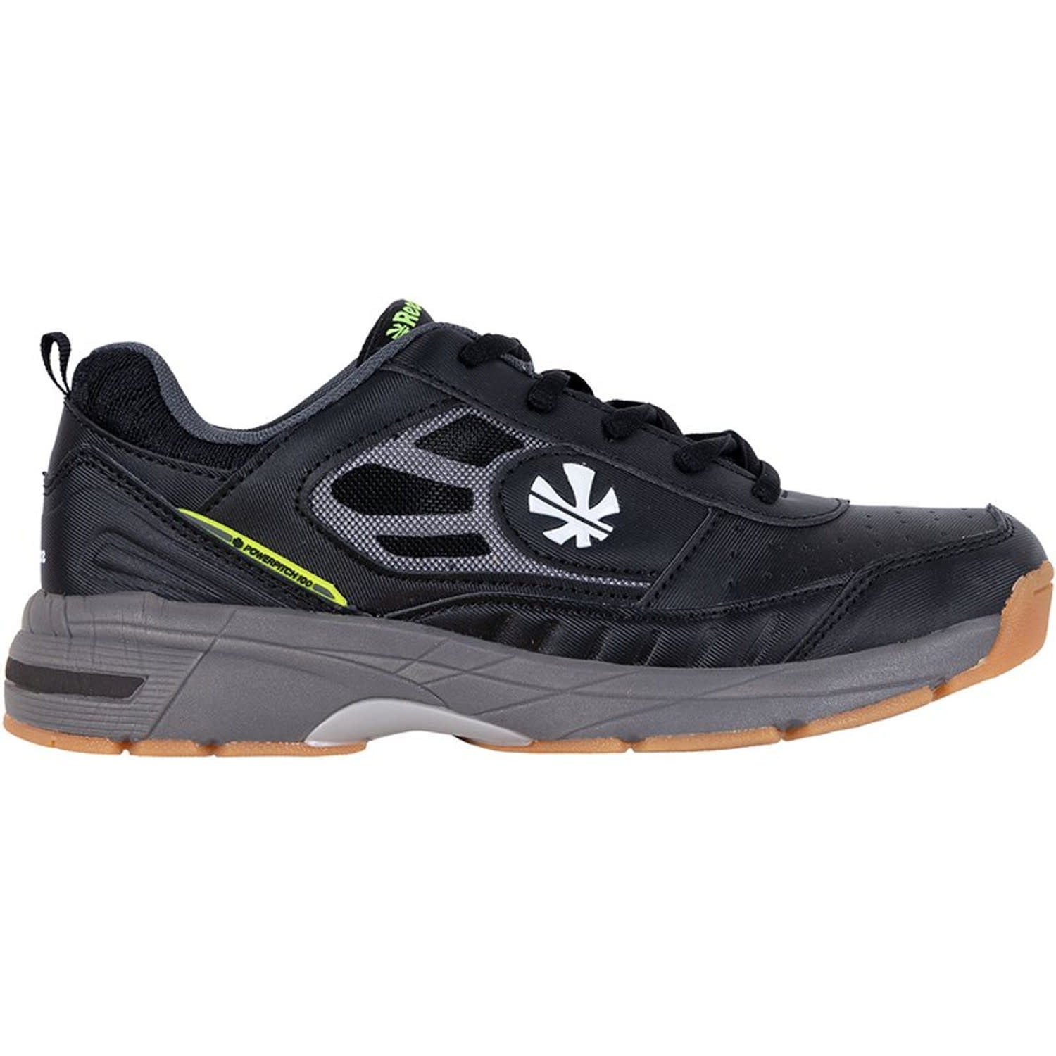 Powerpitch indoor black neon yellow