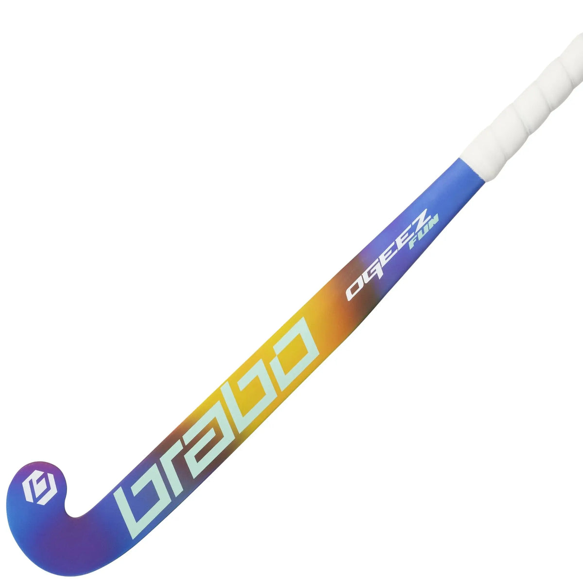 Brabo O'GEEZ hockeystick tie-dye/aqua