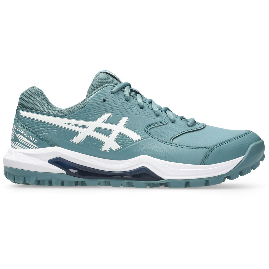 Asics Gel-Lethal Field 2 hockeyschoenen groen/wit