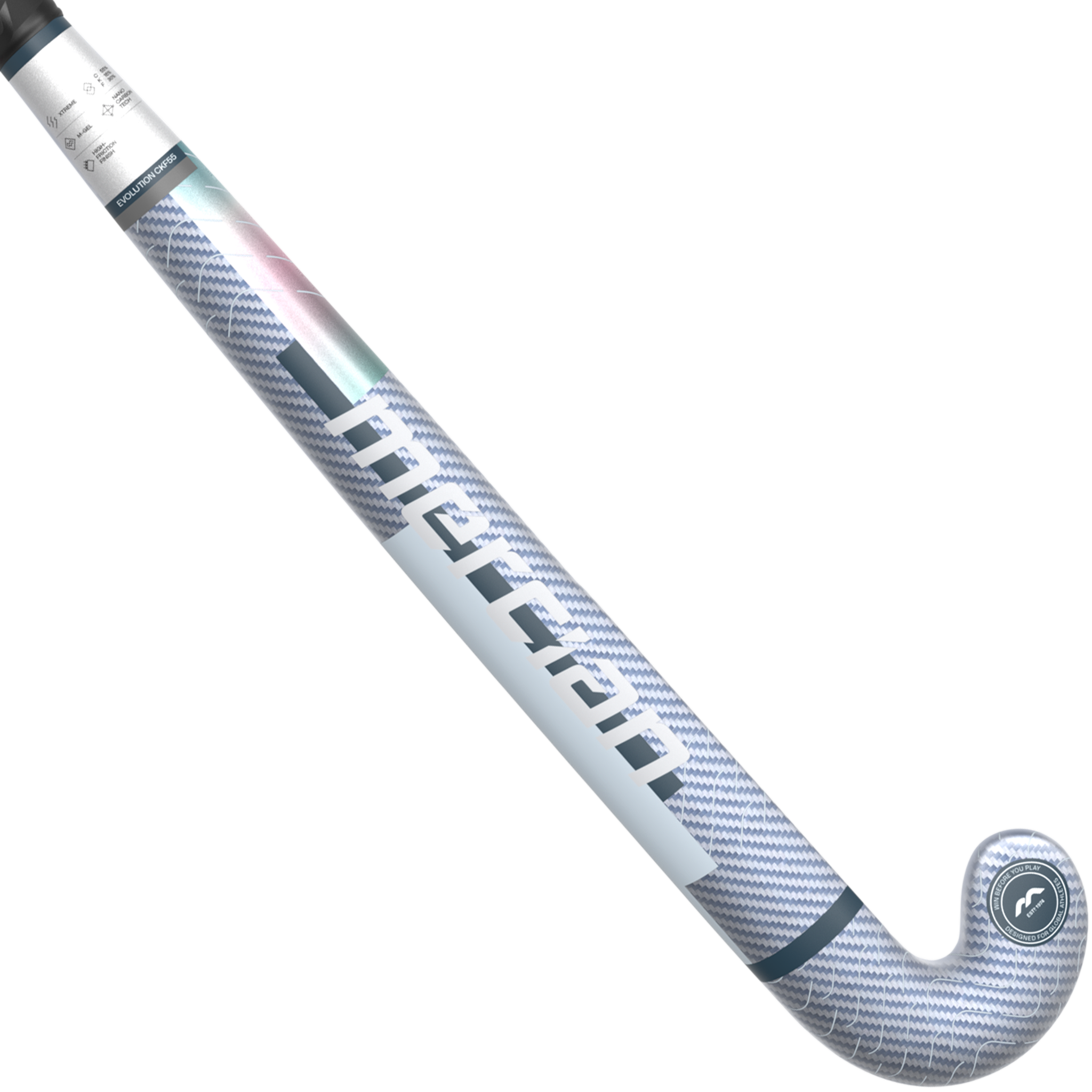 Mercian Evolution CKF55 Xtreme Silver Carbon / Grey
