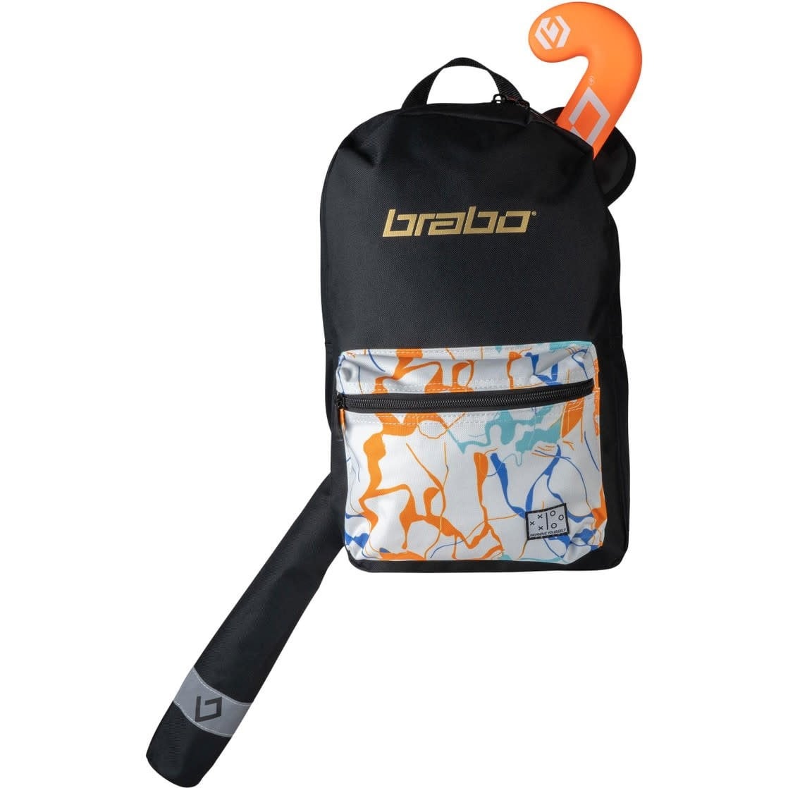 Brabo Backpack Force Black/Marble White – afbeelding 2