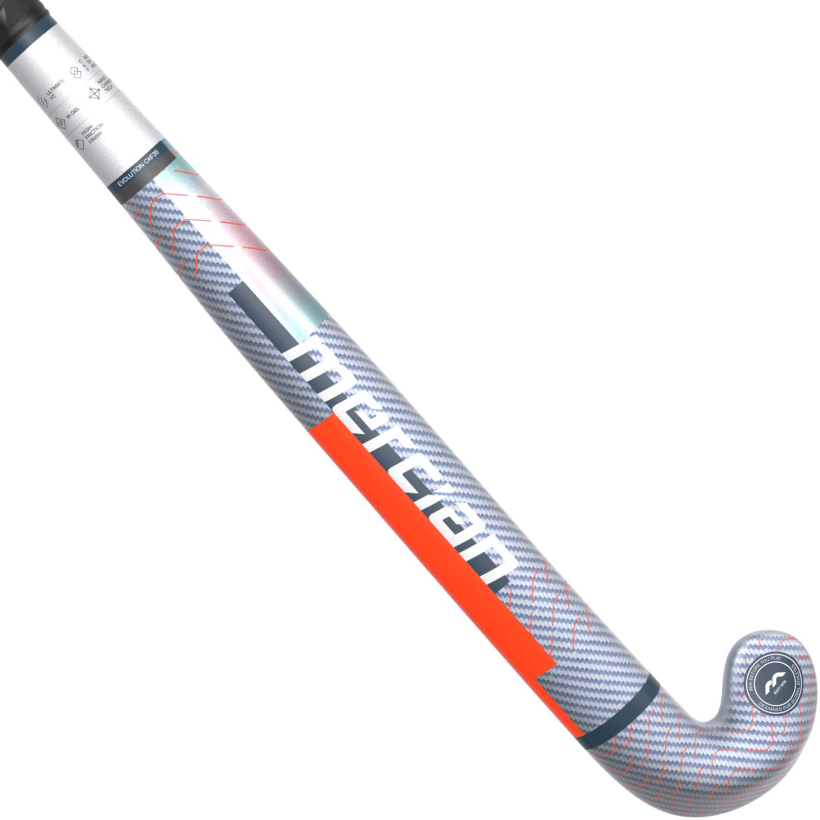Mercian Evolution CKF35 Ultimate Silver Carbon / Orange
