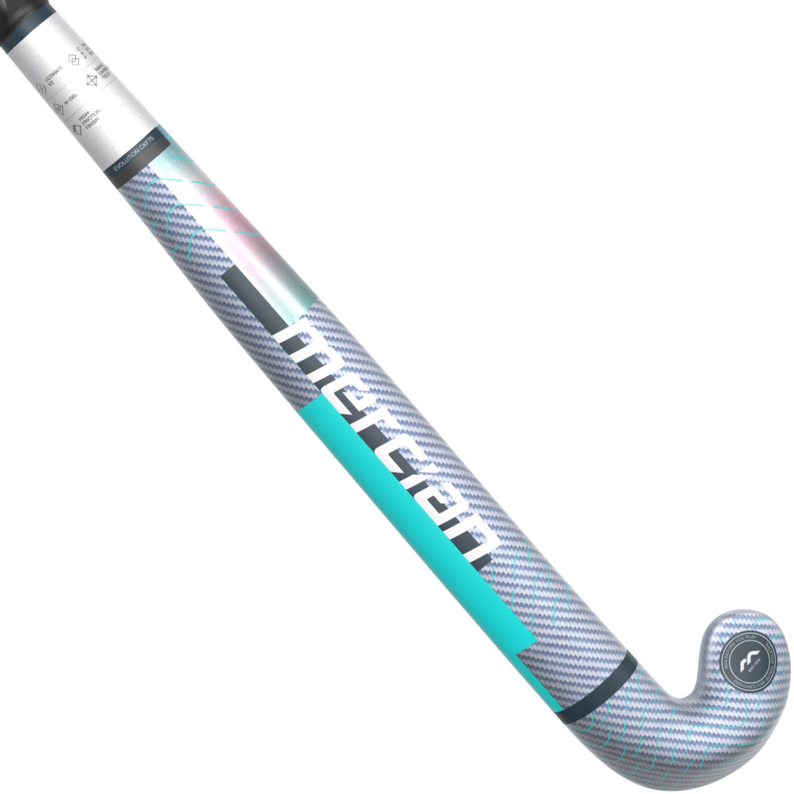 Mercian Evolution CKF75 Ultimate Silver Carbon / Aqua